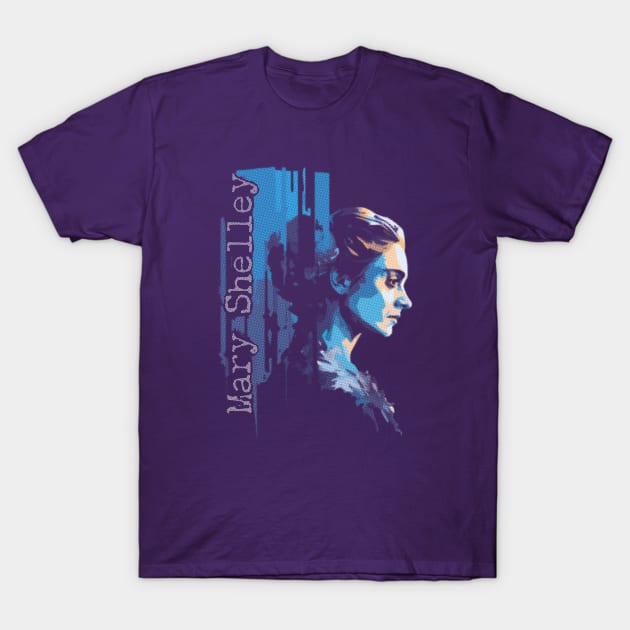 Mary Shelley T-Shirt by WickedAngel